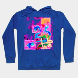 Neon dude Hoodie